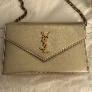 Saint Laurent wallet on a chain excellent condition